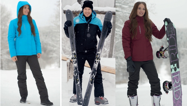 Правильная верхняя одежда для лыжников и сноубордистов должна сидеть свободно и не сковывать движений
