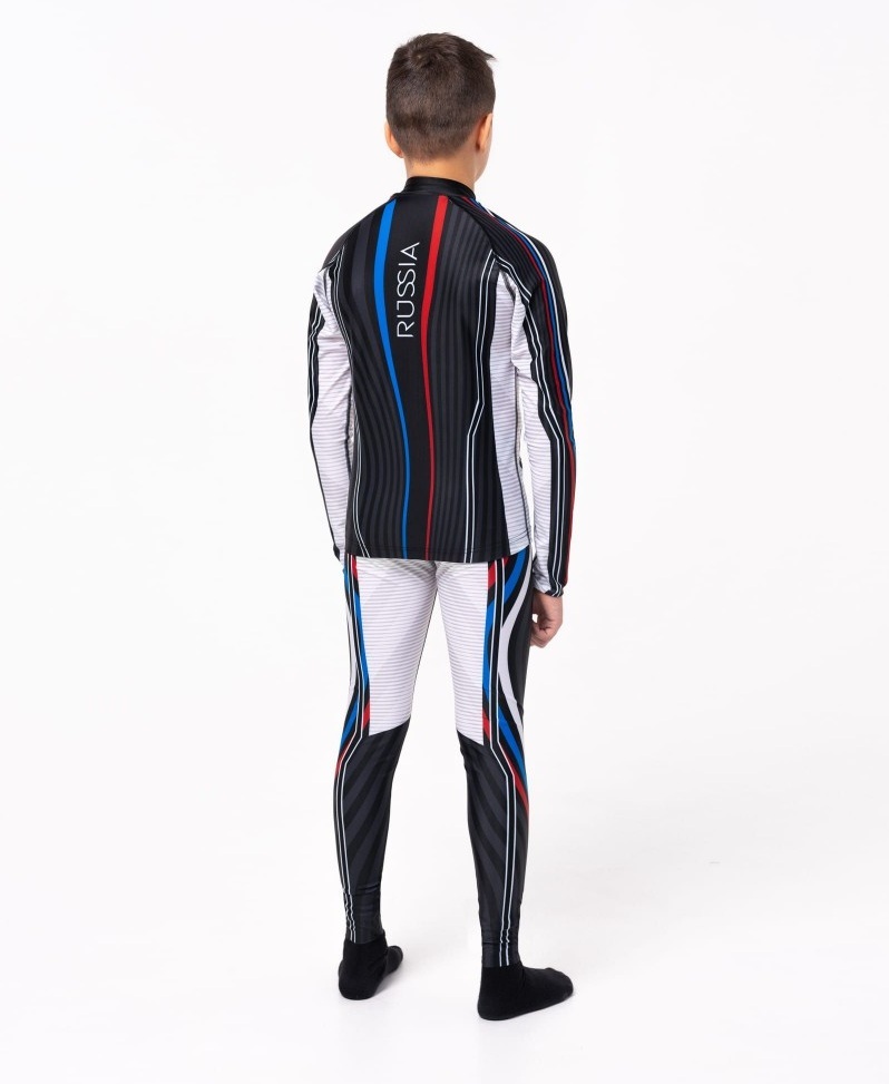 Детский гоночный комбинезон Arswear Russia Kids белый - 2