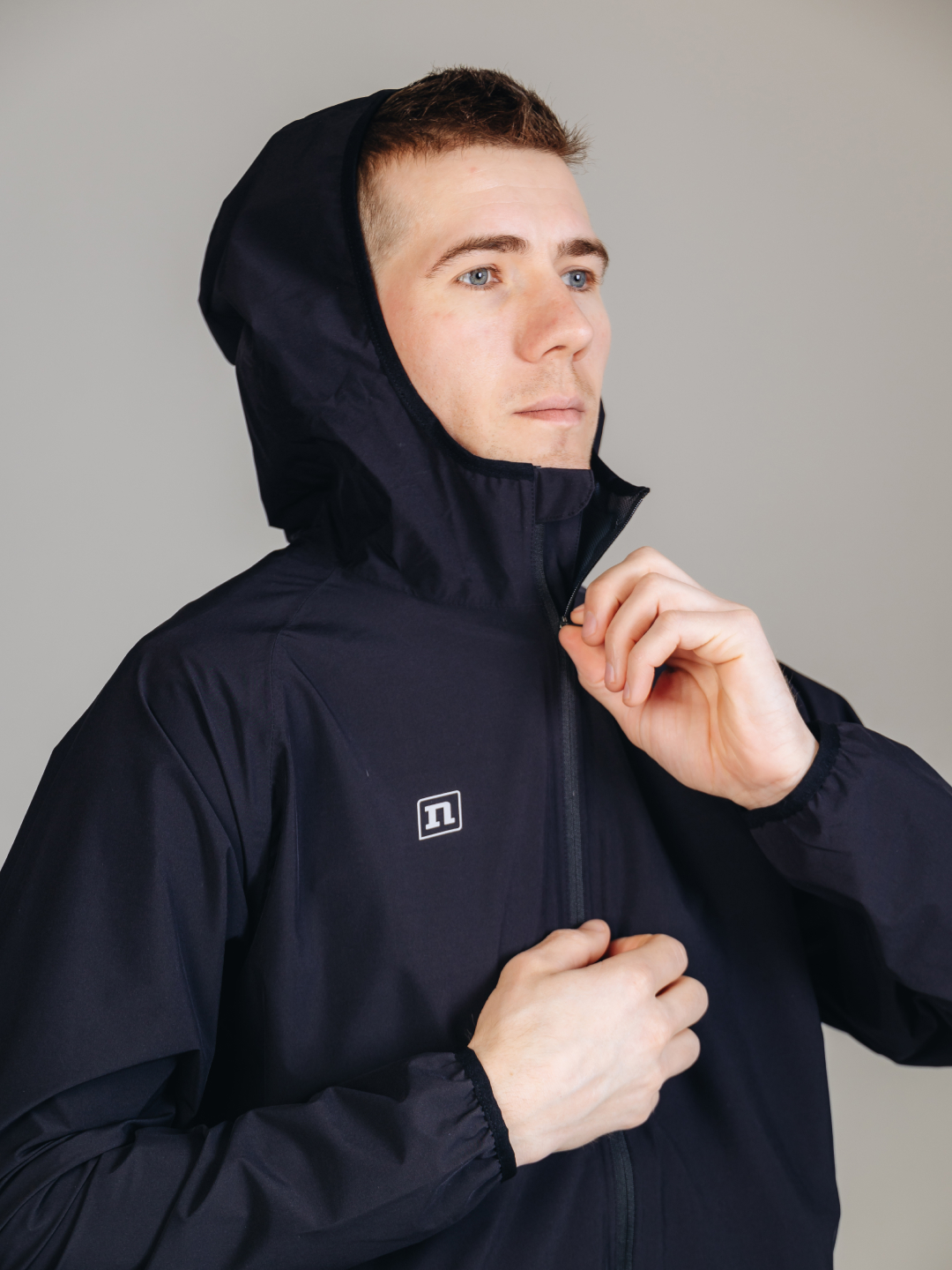 Мужская ветрозащитная куртка Noname Storm Jacket 26 черная - 5