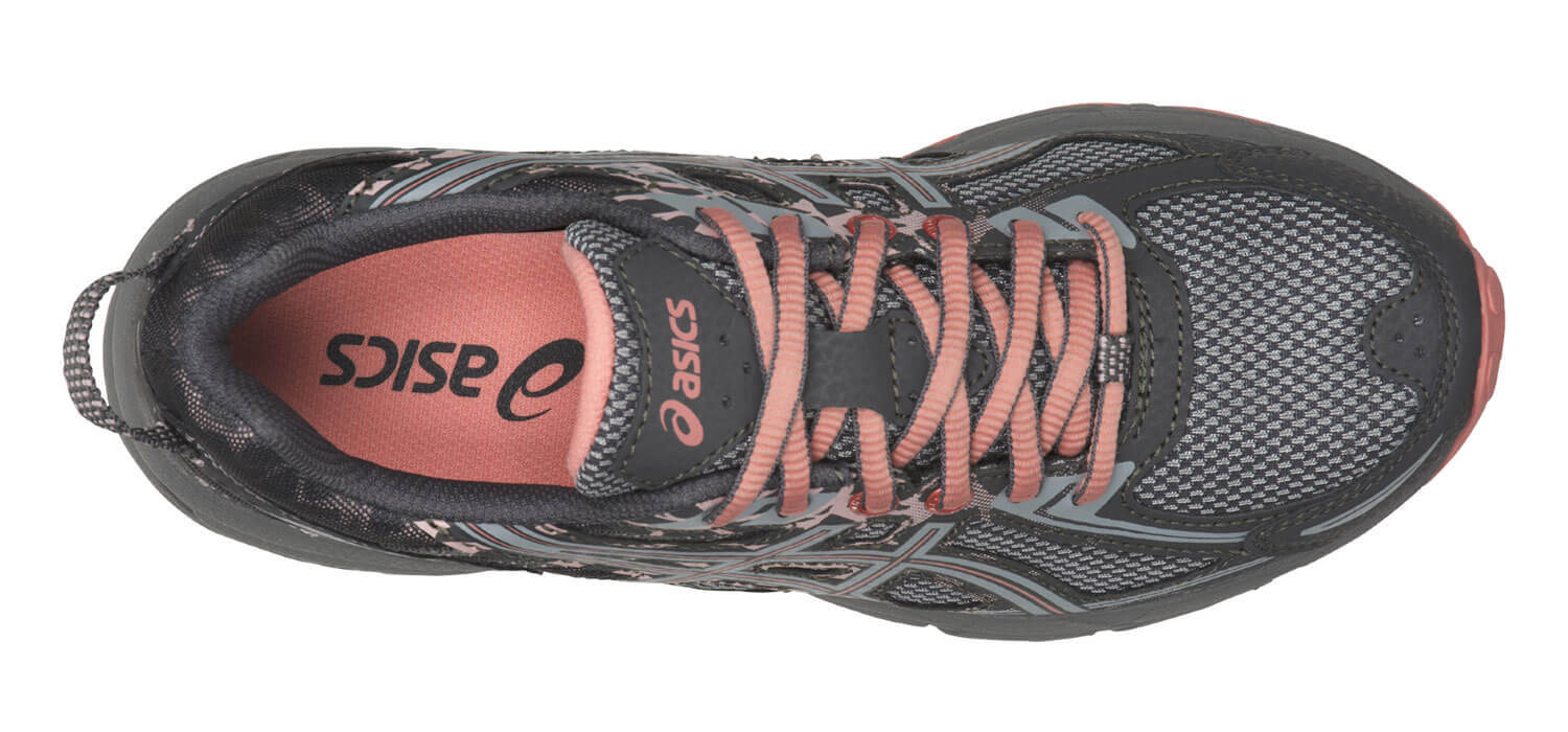 Asics Gel Venture 6 GS кроссовки внедорожники подростковые серые - 4