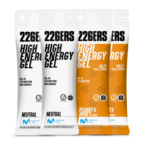 Набор высокоэнергетических гелей 226ERS High Energy 76 г соленый арахис-мед-нейтральный