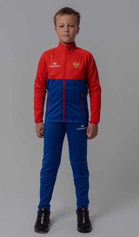 Nordski Jr Premium Patriot детский лыжный костюм