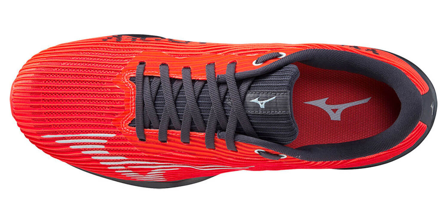 Mizuno Wave Shadow 4 кроссовки для бега мужские красные(UK) (Распродажа) - 4