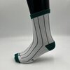 Женские высокие носки 361° зеленый-белый - 1