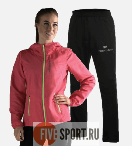 Nordski Run Motion костюм для бега женский Pink