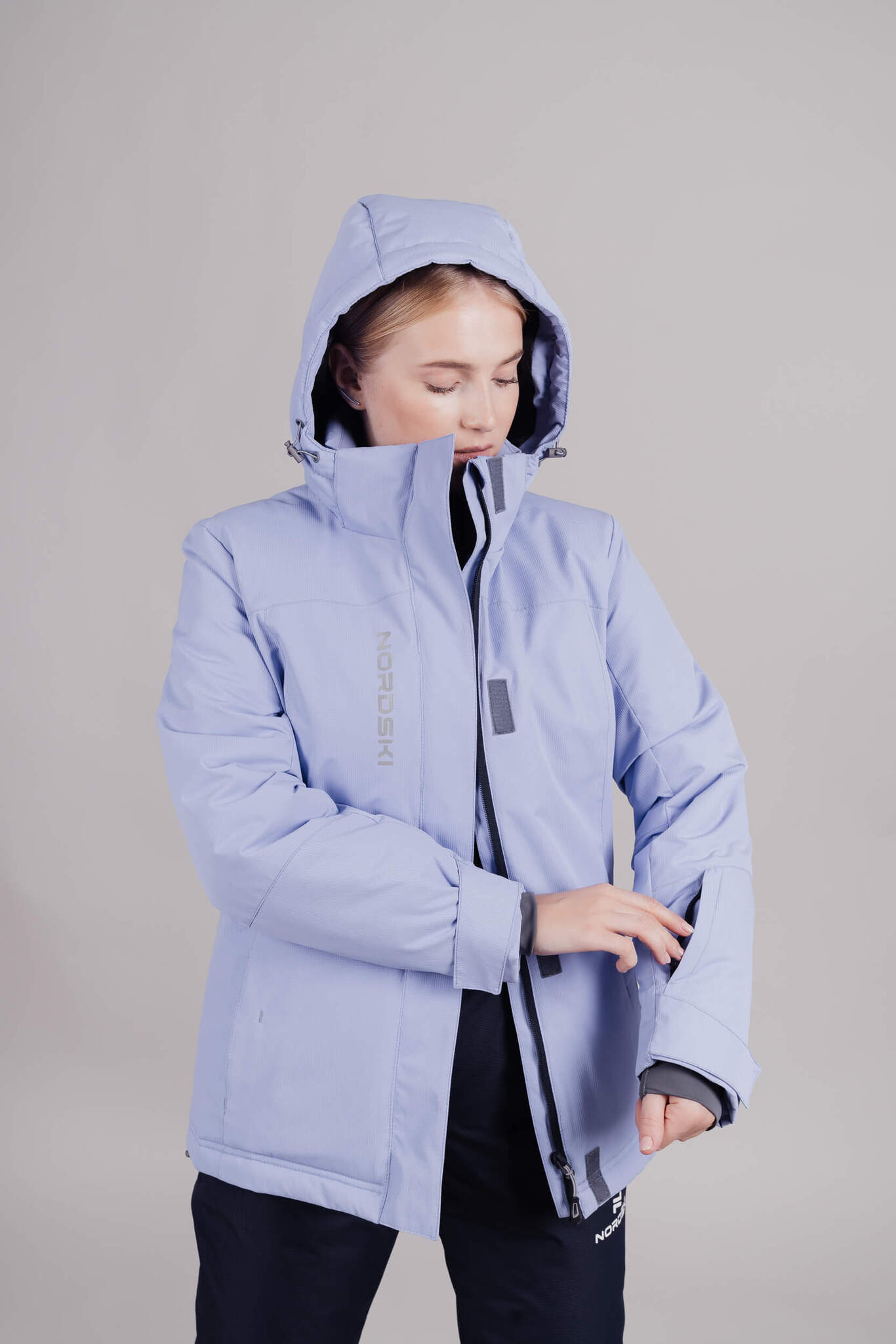 УЦЕНКА-Nordski Mount лыжная теплая куртка женская lavender - 4
