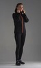 Nordski Run Premium костюм для бега женский black-orange - 1