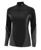Mizuno Virtual Body High Neck термобелье рубашка женская черная-серая - 1