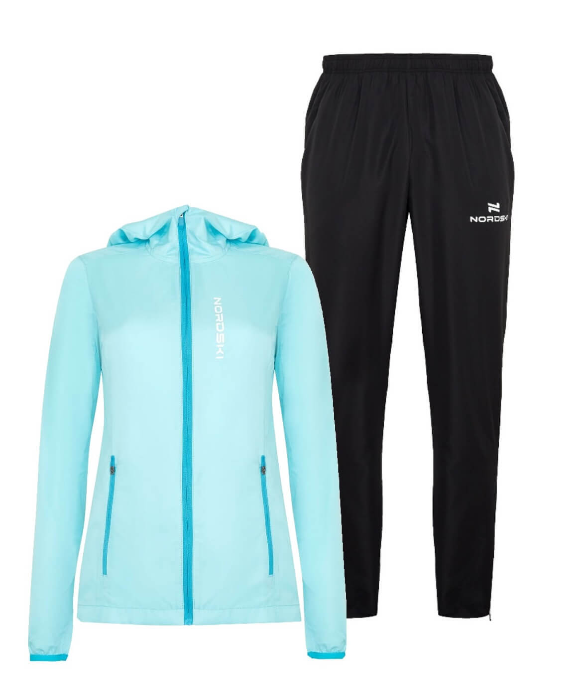 Nordski Jr Run Motion костюм для бега детский light breeze-black