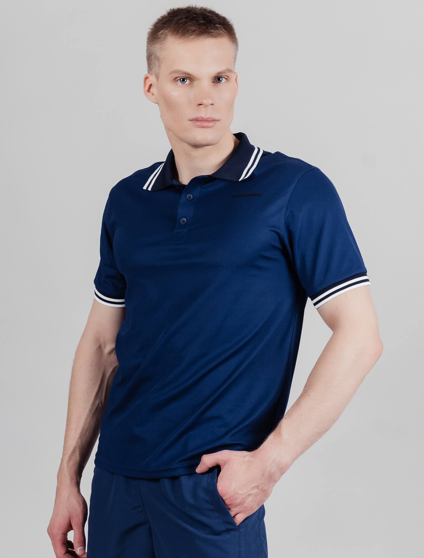 УЦЕНКА-Мужская футболка поло Nordski blue