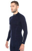 Термобелье Brubeck Wool Merino рубашка мужская синяя - 3