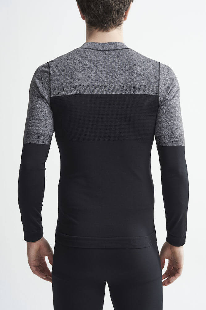 Craft Warm Intensity комплект термобелье мужской black - 4