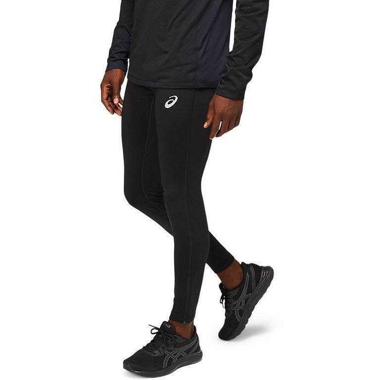 Asics Core Winter Tight беговые тайтсы мужские черные (Распродажа) - 2
