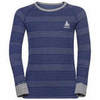 Odlo Set Warm детское термобелье комплект grey melange - 3