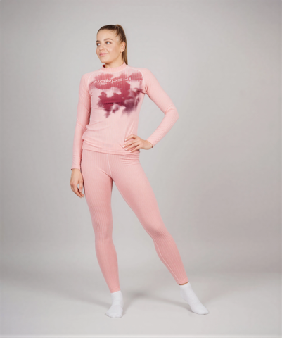 Женские спортивные термолегинсы Nordski Light pink