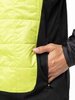 Мужской тренировочный лыжный костюм Moax Navado Hybrid Delda Zip лайм-черный - 5