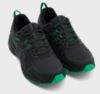 Asics Gel Venture 7 кроссовки-внедорожники для бега мужские черные-зеленые - 2
