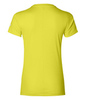 Asics Silver Ss Top Graphic футболка для бега женская желтая - 2