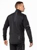 Мужской тренировочный лыжный костюм Moax Navado Hybrid Delda Zip лайм-черный - 4