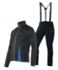 Nordski Active Premium мужской лыжный костюм black-blue - 1