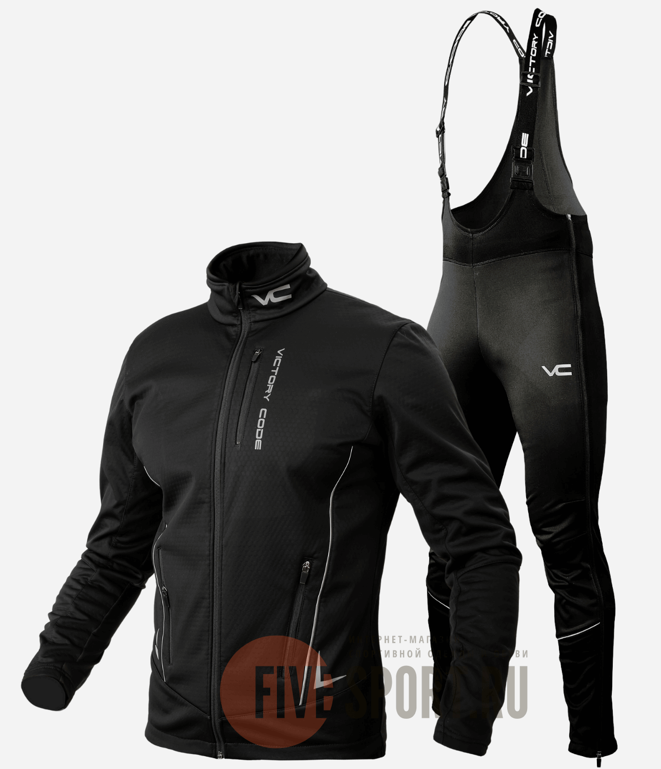 Детский лыжный костюм Victory Code Jr Speed Warm black