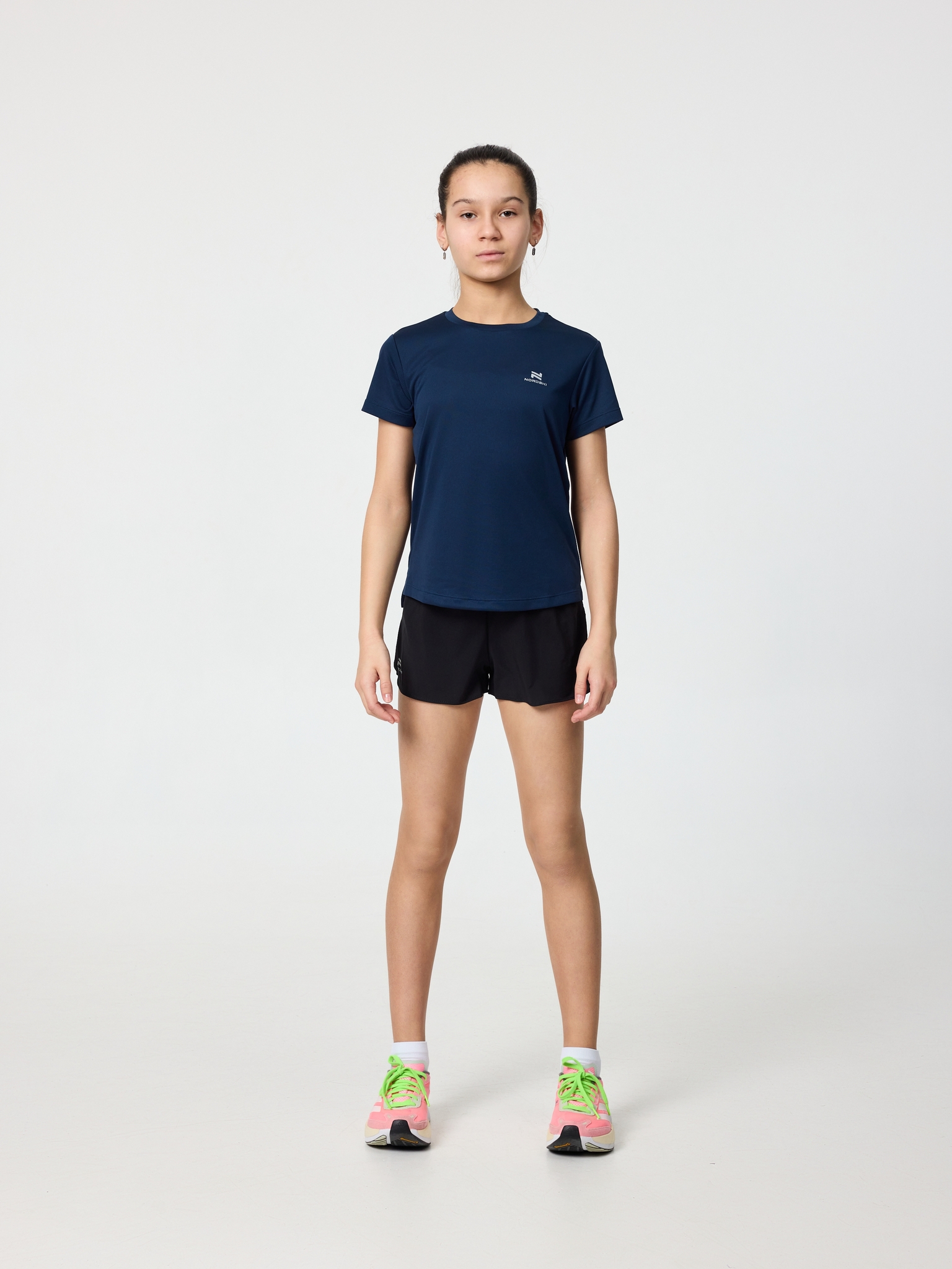 Детская спортивная футболка Nordski Jr Run dark blue - 8