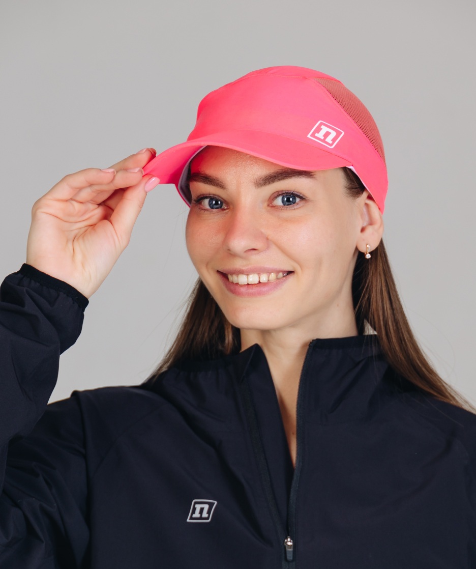 Спортивная кепка Noname Race fondant pink