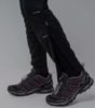 Детские разминочные лыжные брюки Nordski Jr Premium черные - 13