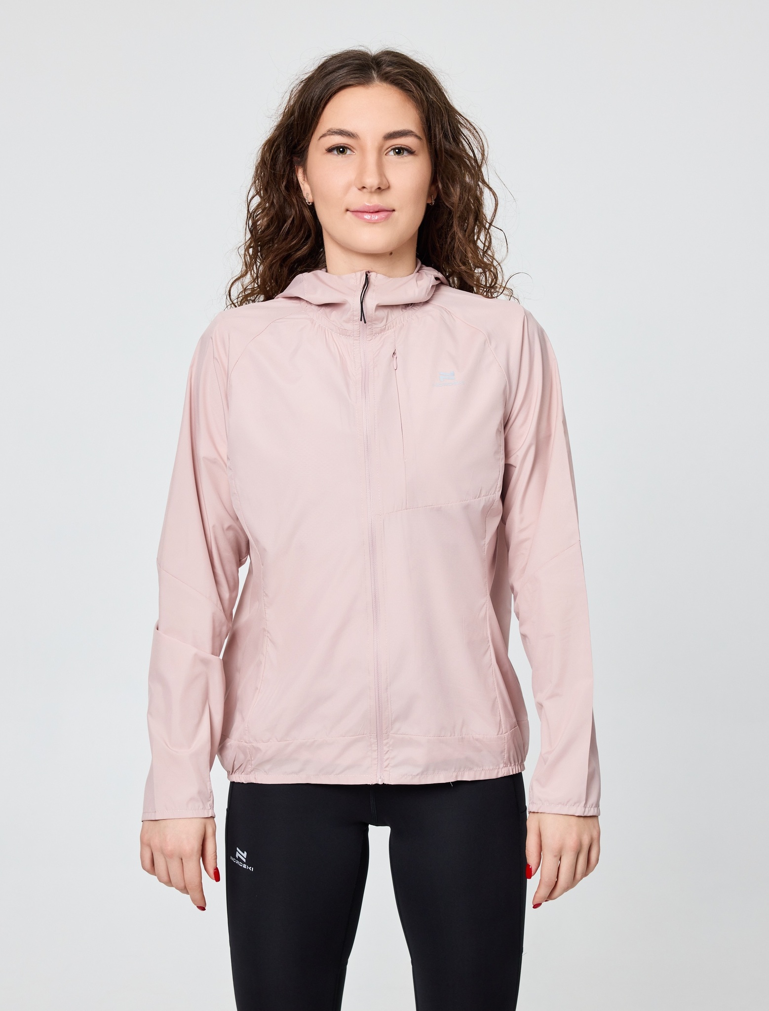Женская спортивная ветровка Nordski Easy Run soft pink