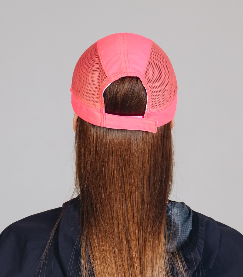 Спортивная кепка Noname Race fondant pink - 5