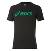 Футболка Asics SS Stripes Logo Tee мужская black - 1