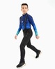 Детские разминочные лыжные штаны Arswear Softshell Race Kids черные - 2