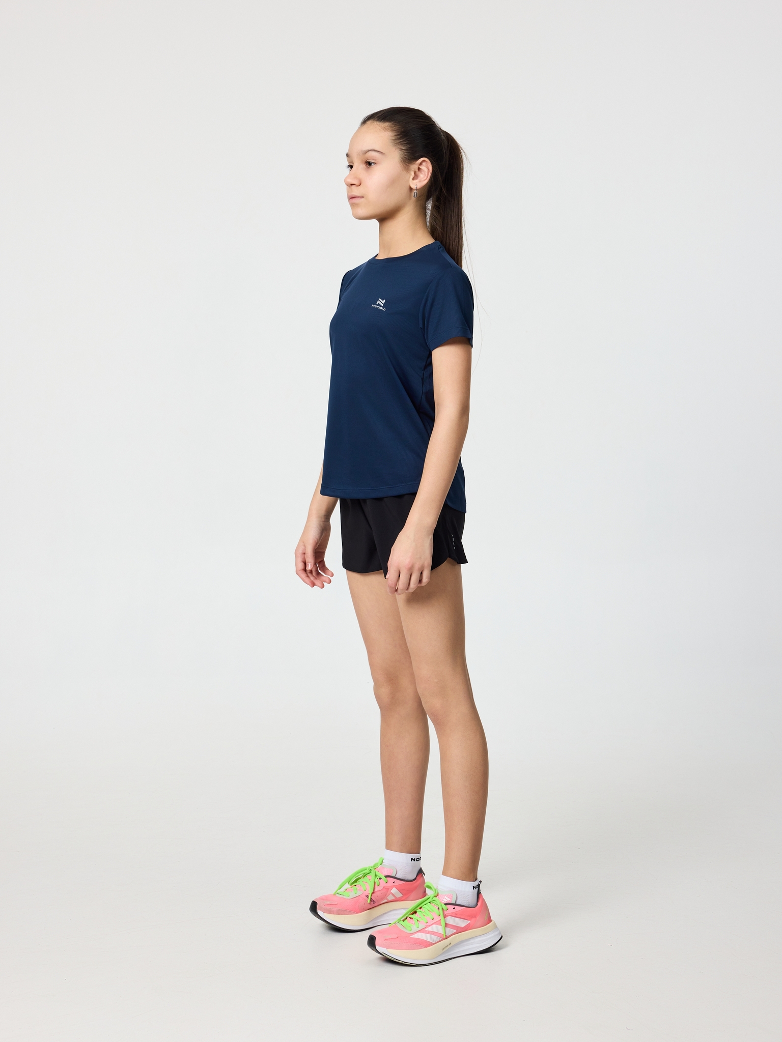 Детская спортивная футболка Nordski Jr Run dark blue - 10