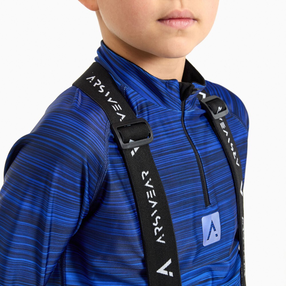 Детские разминочные лыжные штаны Arswear Softshell Race Kids черные - 5
