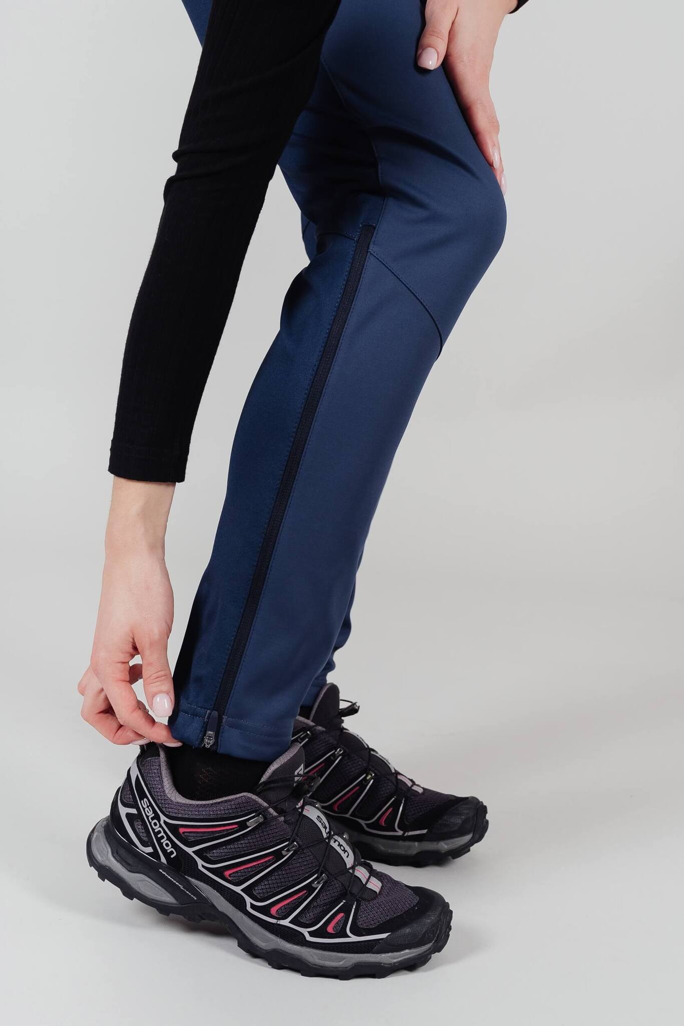 Женский лыжный костюм Nordski Pro candy pink-navy - 18