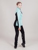 Nordski Jr Base тренировочная куртка для девочек mint-black - 3