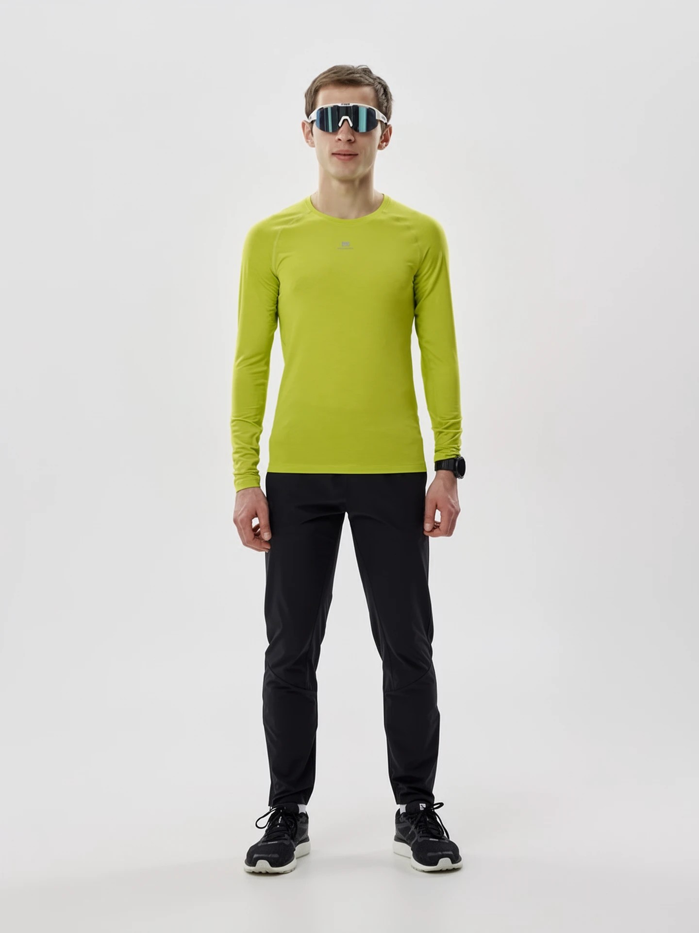 Мужской комплект для тренировок Nordski Pro Road lime-black