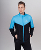 Nordski Sport куртка для бега мужская light blue-black - 1
