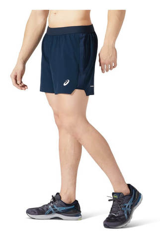 Asics 2 In 1 5" Short шорты для бега мужские темно-синие