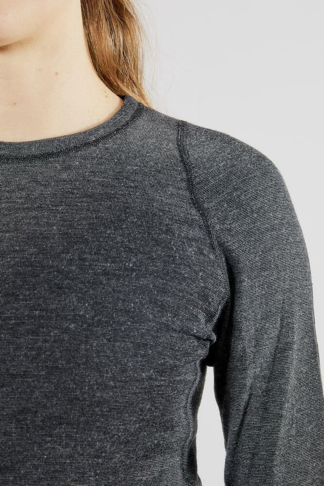 Craft Merino 180 комплект термобелья женский black-melange - 7