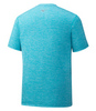 Mizuno Impulse Core Blocks Tee футболка для бега мужская голубая - 2