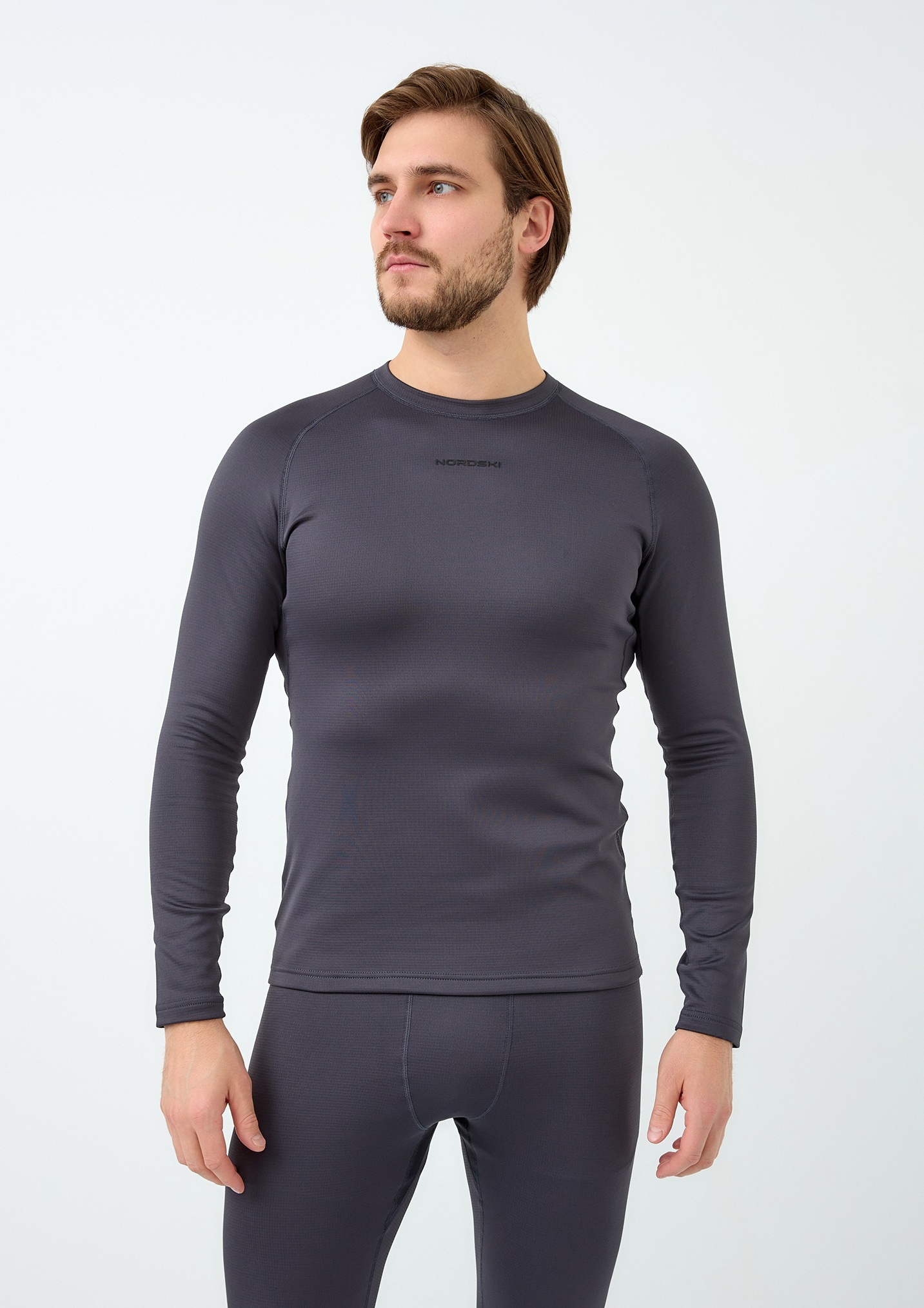 Мужской комплект термобелья Nordski Intense grey - 4