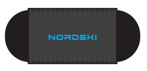 Скрепки для лыж Nordski black-blue