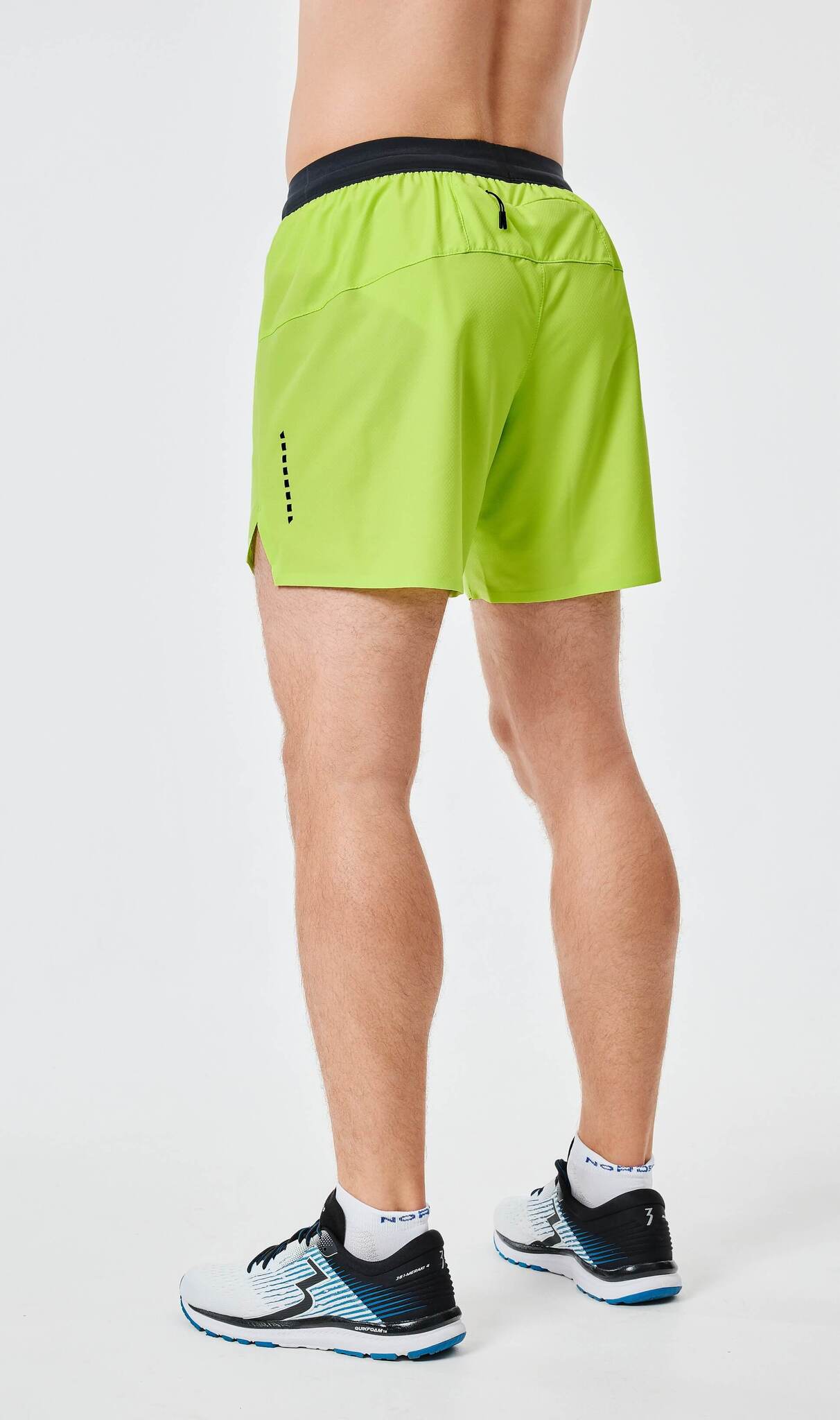 Мужские беговые шорты Nordski Pro lime green - 4
