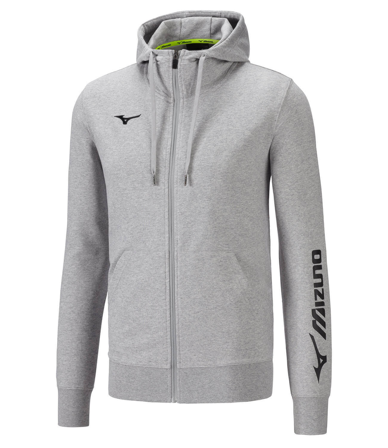 Mizuno Terry Fz мужская толстовка серая (Распродажа)