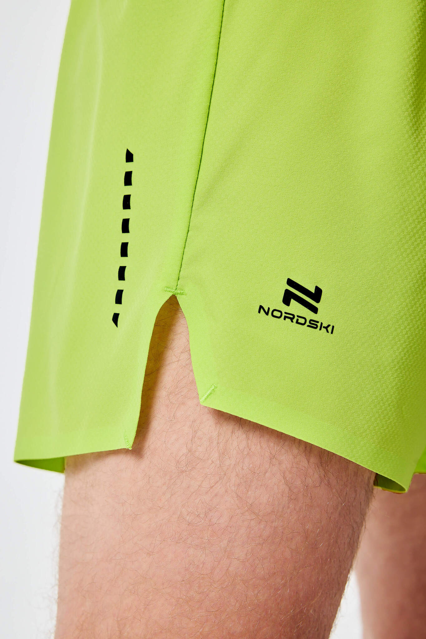Мужские беговые шорты Nordski Pro lime green - 6
