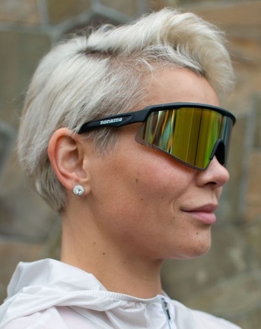 Спортивные профессиональные очки Noname Livigno black