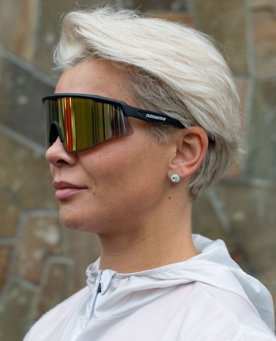 Спортивные профессиональные очки Noname Livigno black