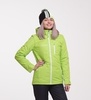 Nordski Active женская утепленная лыжная куртка lime - 1