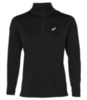 Asics Silver Ls 1/2 Zip Winter женская беговая рубашка черная - 1